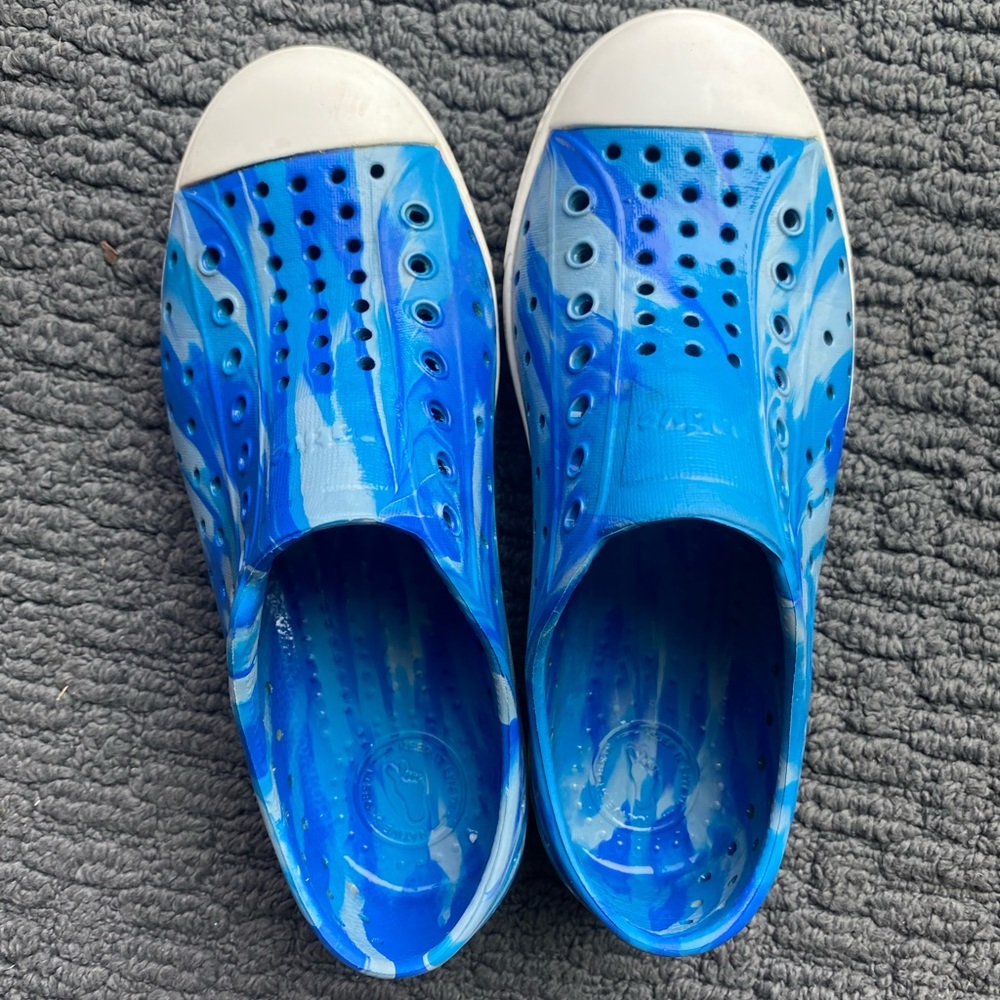 Native shoes - Jefferson Marbled Blue